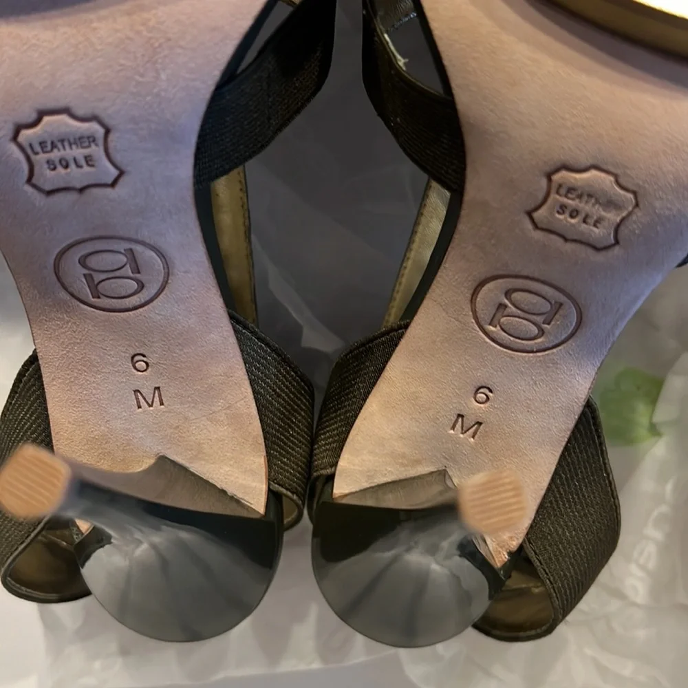 Bebe olive green platform sandal 6 new - Picture 3 of 5